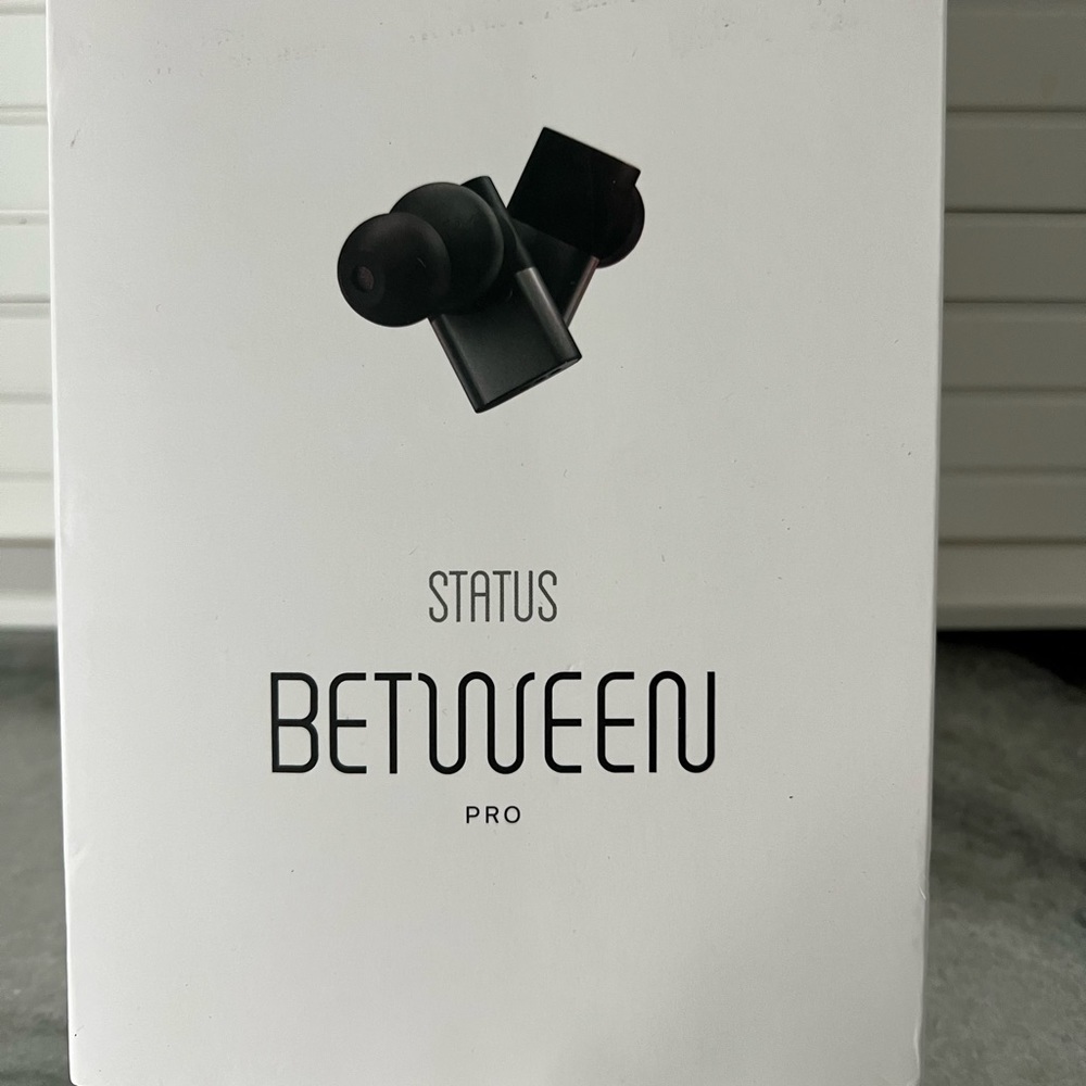 Status Between Pro earbuds, never used